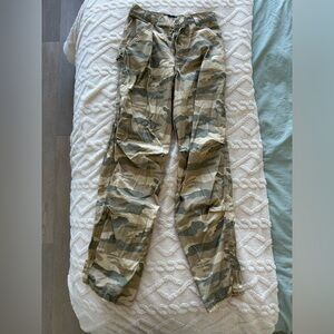 Camo cargo pants